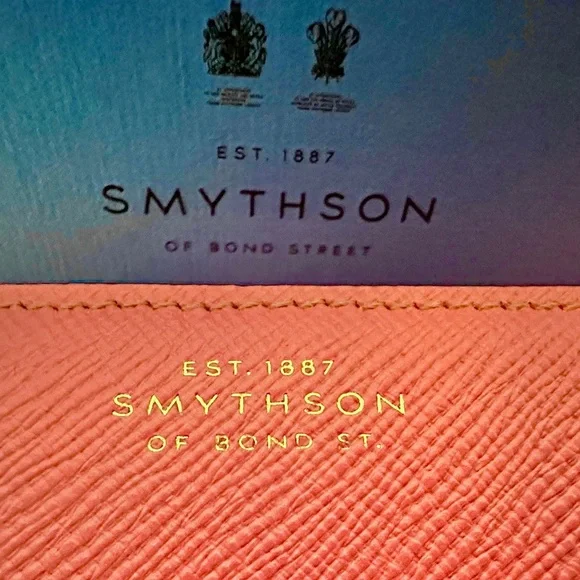 Rare Smythson Continental Wallet (NIB; Pink) - Picture 3 of 16